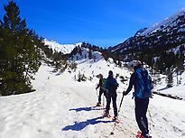 Snowshoeing in the Spanish Pyrenees