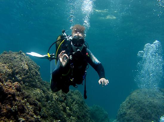 Discovering diving in Jávea
