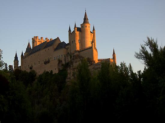 Segovia, Alcazar, Monumento, Bicicleta 