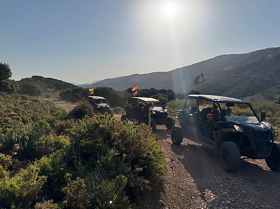 High up in the mountains