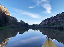 Canoeing along the Duero river
