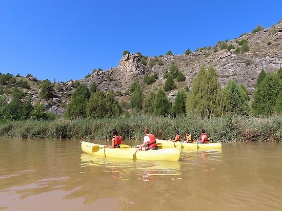 Canoas por el río Duero