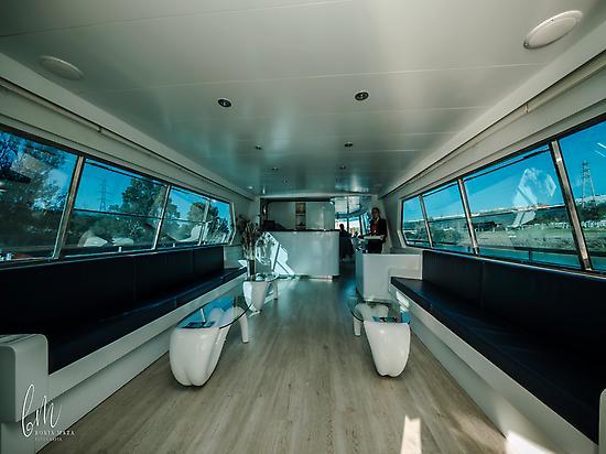 Yacht lounge