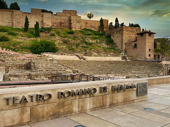 Römisches Theater und Alcazaba