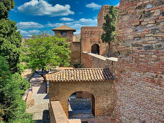 Walls inside Moorish Fortress
