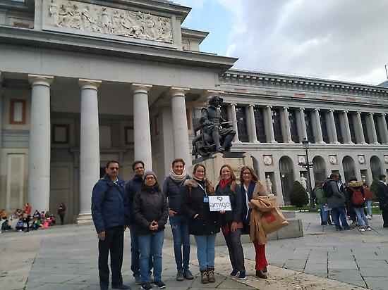Grupo en el Prado