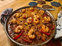 Paella with Seafood 