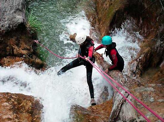 Canyoning for the most daring.