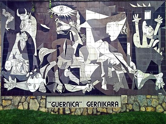 Mural en Guernica