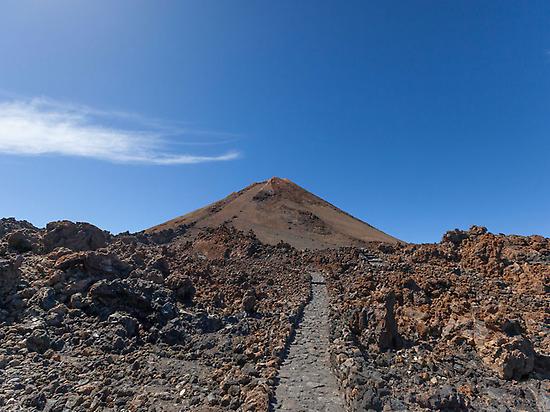 WANDERN, Aufstieg auf Gipfel des Teide