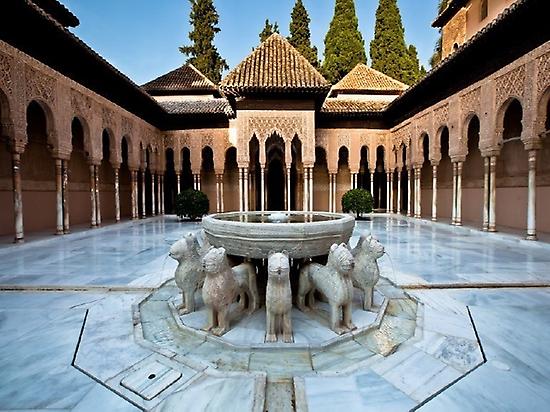 Courtyard of Lions - The Alhambra