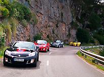 Sports cars in the mountain - Runaway