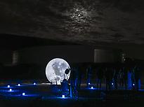 Observación nocturna lunar Galáctica