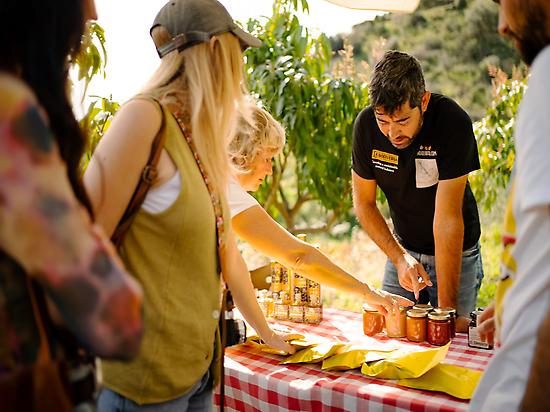 Shop local produce 