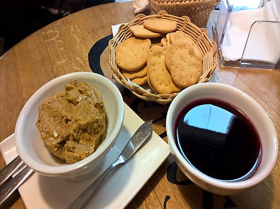 Pate de Centollo con Vino Mencía