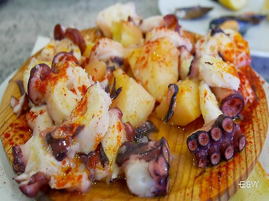 Galician Fair Style Octopus