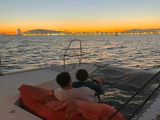 Family sunset