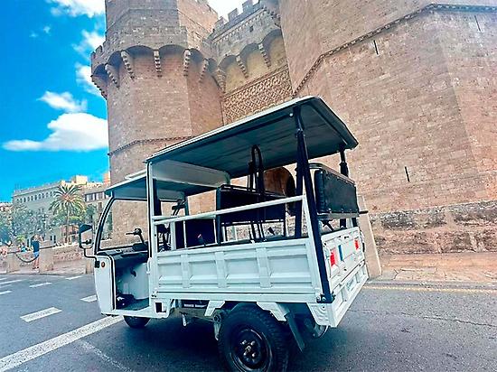 Our electric tuk tuk