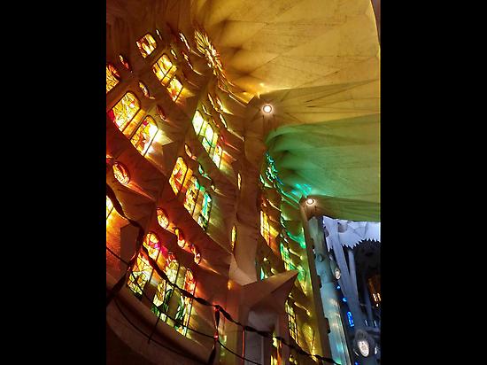 Interior of the basilica