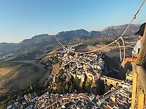 aerial view of the Tajo of Ronda
