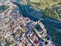 Aerial view of Arcos de la Frontera