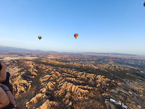 Enjoy a hot air balloon flight in Guadix