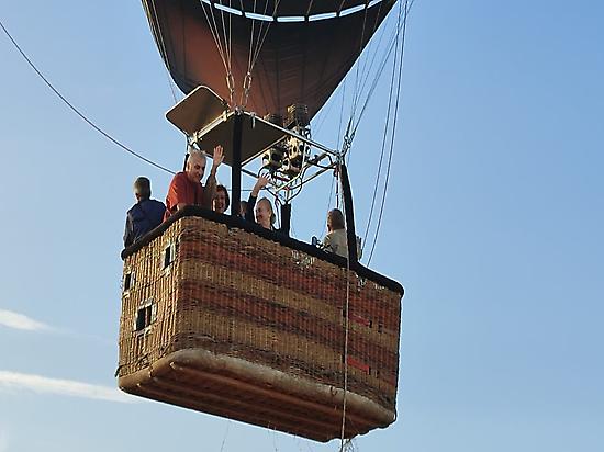 enjoy the adventure of flying in a hot a