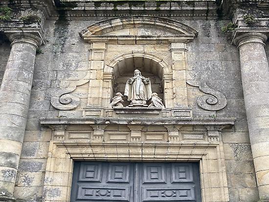 Detail of the exterior façade