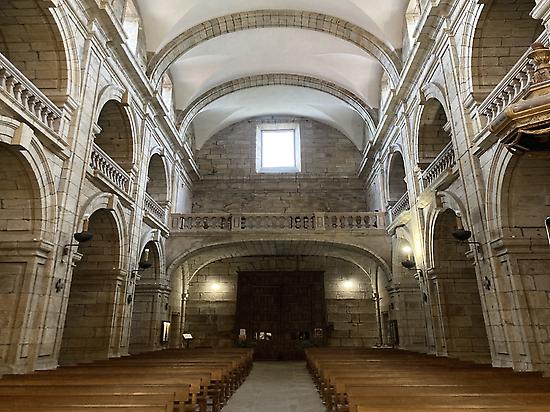 Interior of the church