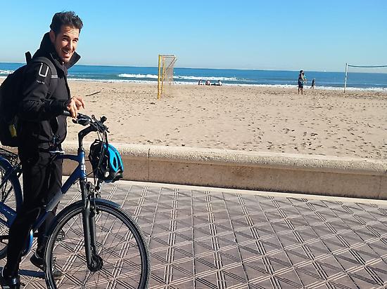 Patacona beach promenade