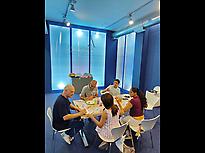 Taller de pintura de abanicos 