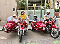 Family of 4, 2hr sidecar tour