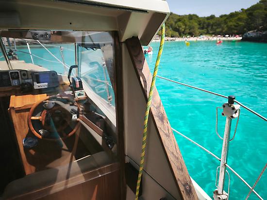 Boat trip in Menorca
