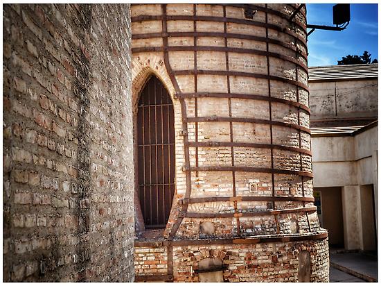 Detail of the fireplace