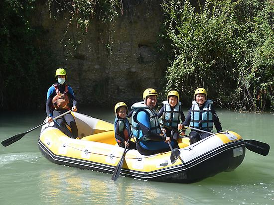 Rafting in Cuevas Bajas