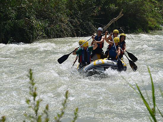 Rafting en el Río Genil