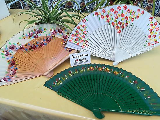 traditional Spanish fans