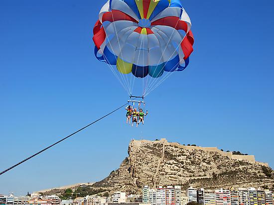parachute ascensionnel Alicante