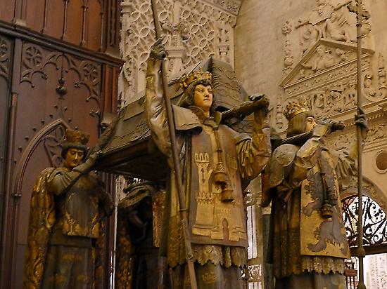 Dentro de la Catedral de Sevilla