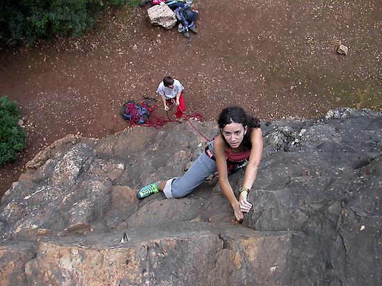 Climbing in Cerro del Hierro