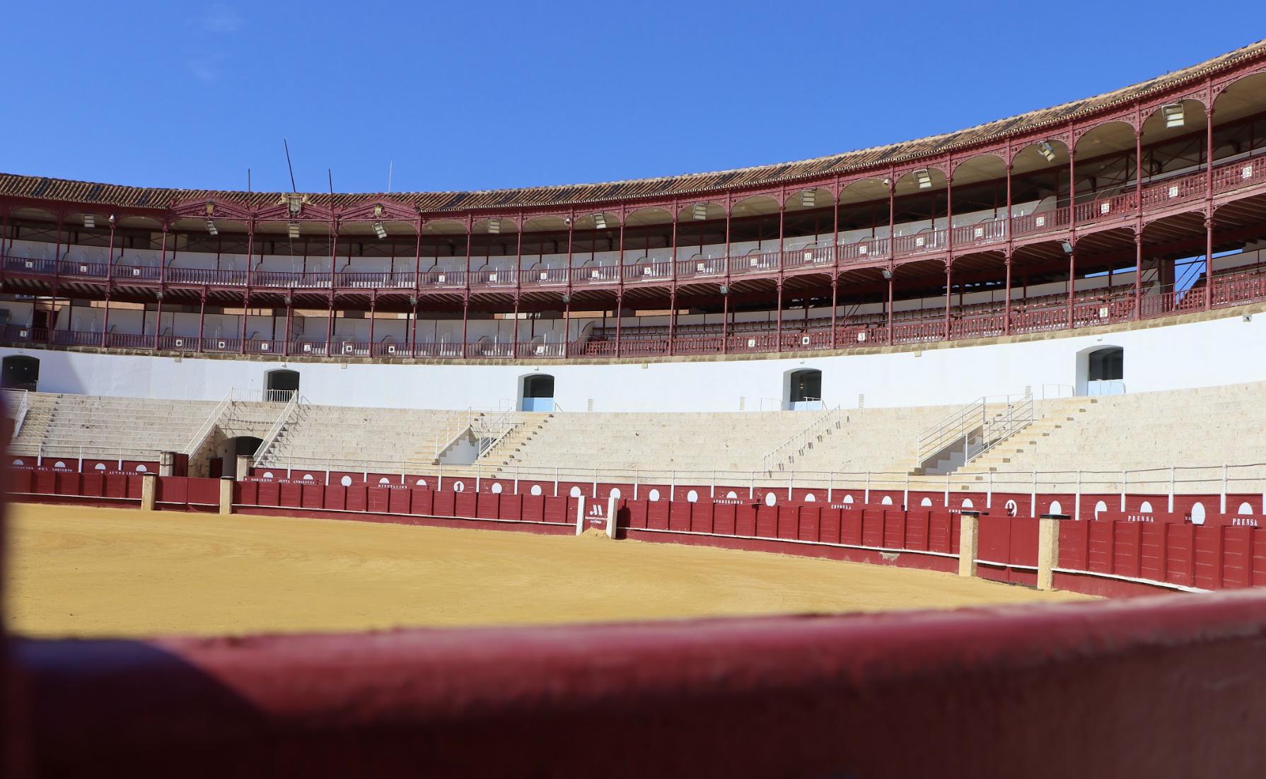 Málaga bullring inside