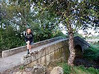 Roman bridge out of Sarria
