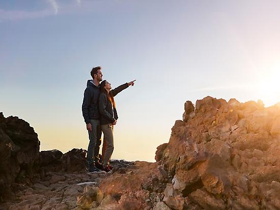 Puesta de sol desde el Teide