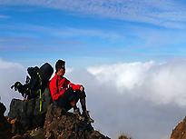 Teide peak.