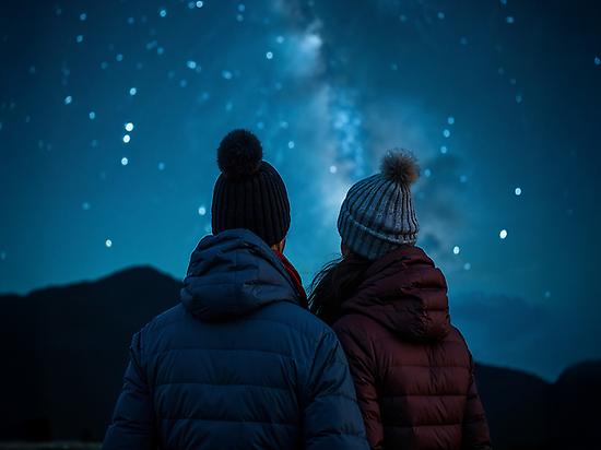 El cielo estrellado del Teide