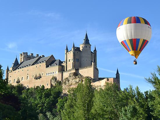 Balloon ride in Segovia