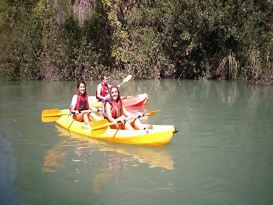 Kayak en Cañón de almadenes. Calasparra