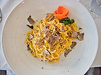 Pasta combines very well with truffle. 