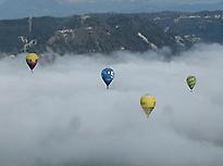 Panoramic balloon rides