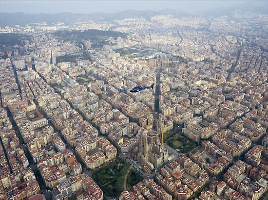 Barcelona from the top